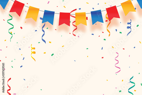 add a touch of elegance to your celebrations with decorative party flags