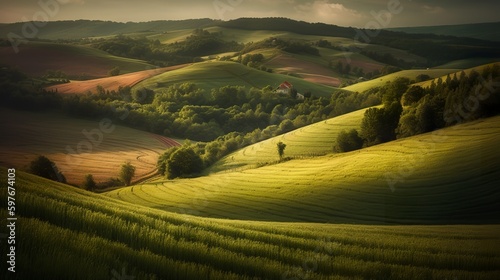 Hills of Tranquility: Embrace Biei's Rolling Landscape © Emojibb.Family