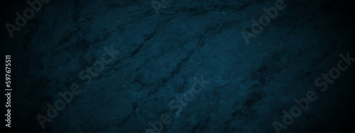 Dark blue grunge stone wall concrete texture background. high resulation blue wall interrior backdrop vanttege wall backgound. beautiful dark gradient hand drawn by brush grunge background. 
