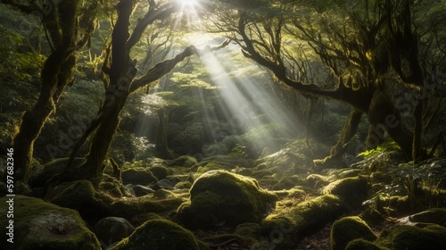 Sunlight Filtered Canopy  The Magical Play of Light in Yakushima s Forests