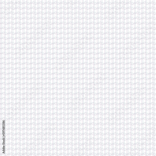 Protective pattern. Abstract waves on a white background. 