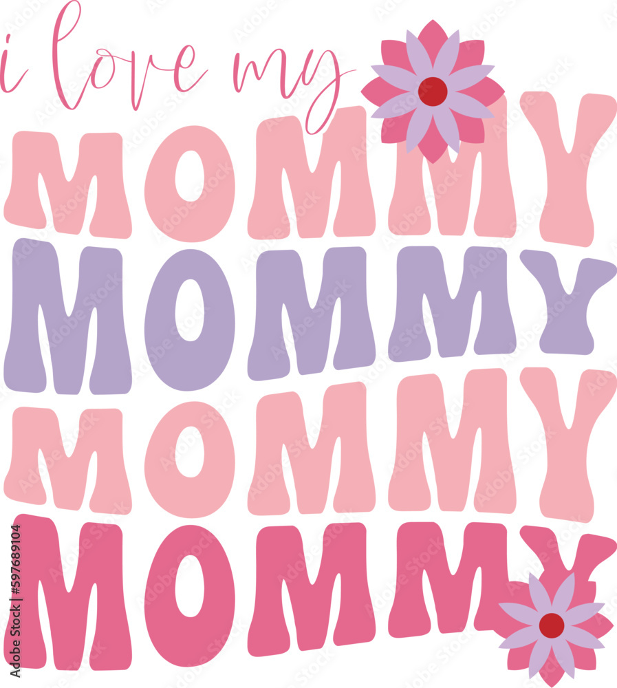Mother`s day svg design, retro mother`s day, mom shirt, gift for mom