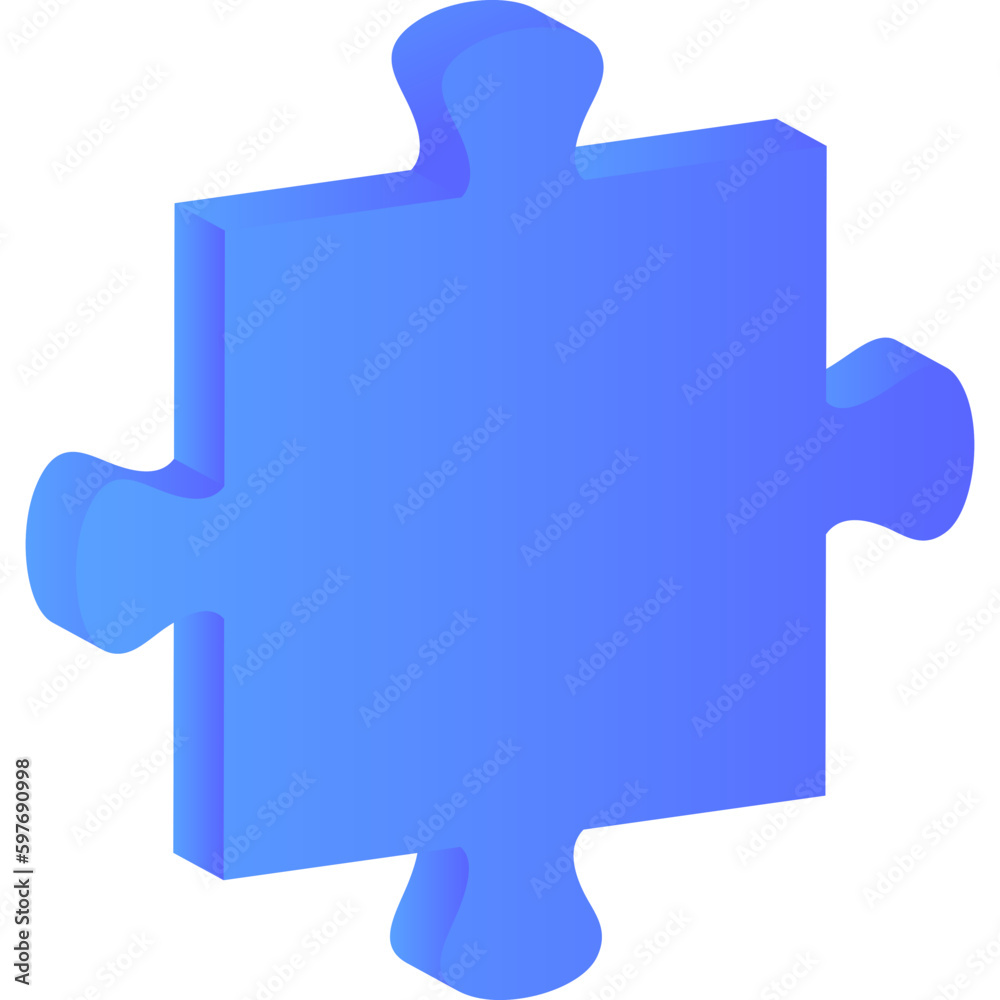 3D Vector Puzzle 3D Vector Puzzle