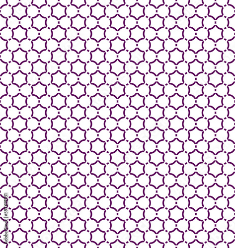 Geometric Star Shape Pattern