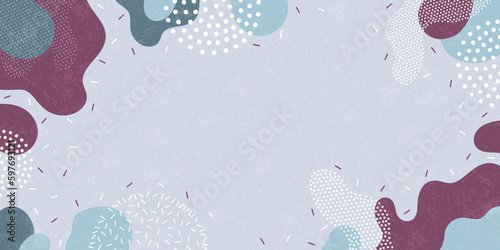 Bright background. Abstract shapes, bright colors. Minimalist pattern background.