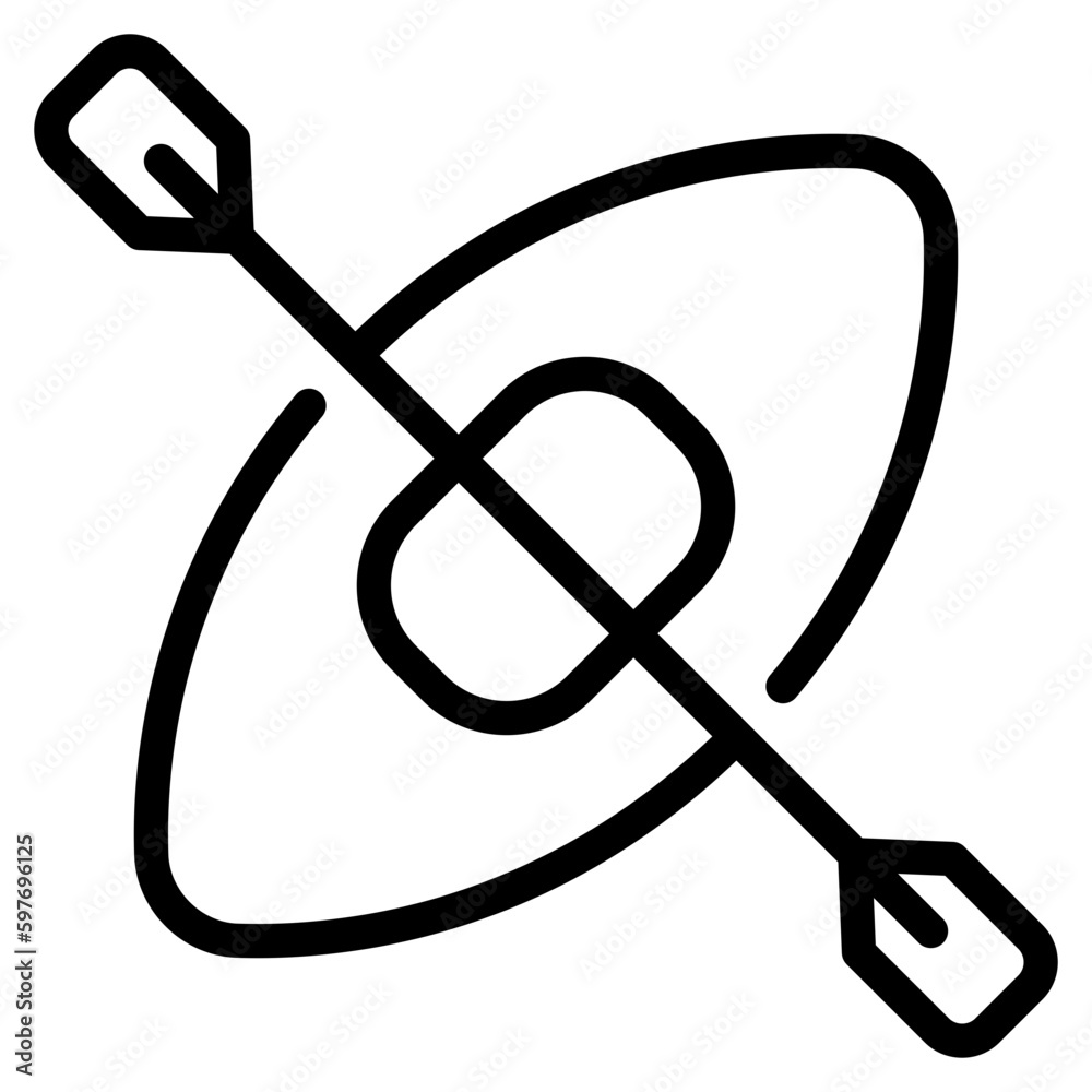 Canoe Icon Canoe Icon