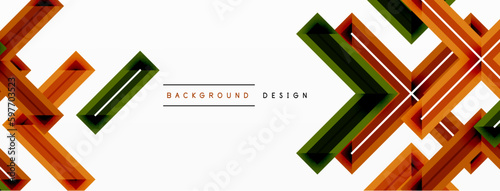 Minimal geometric background cross line. Design for wallpaper, banner, background, landing page, wall art, invitation, prints, posters
