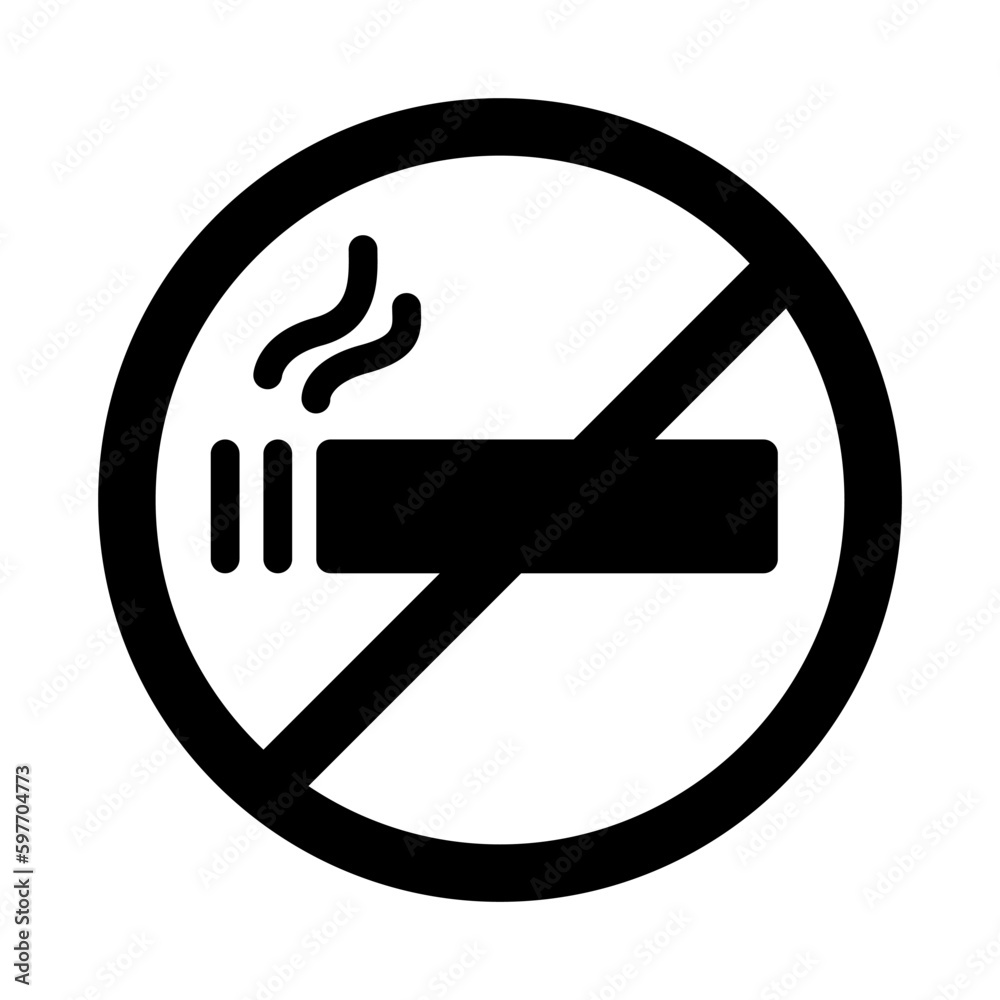 Non-smoking area icon