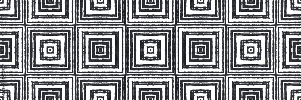 Striped hand drawn seamless pattern. Black Striped hand drawn seamless pattern. Black