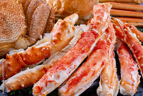 新鮮で美味しいタラバガニ