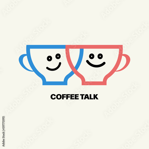 Coffee talk icon