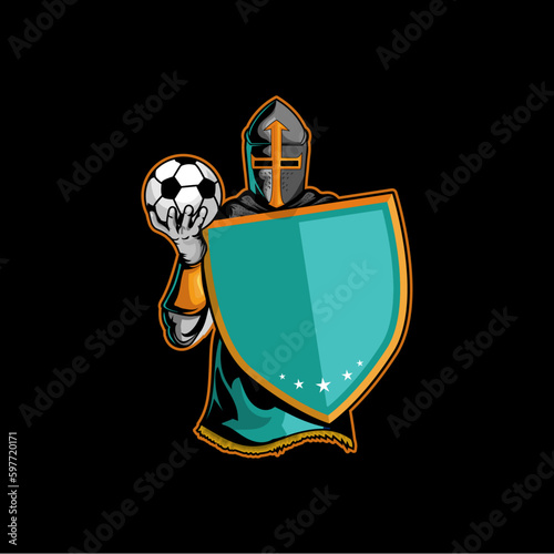 Football Templar knight