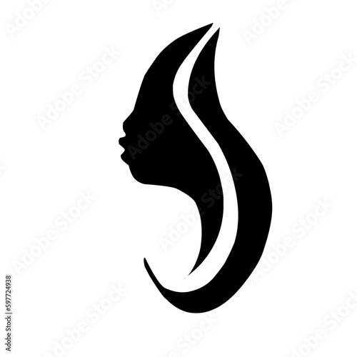 Female Icon Silhouette 