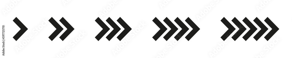 Set arrow icon. Set black arrows symbols. Blend effect. Vector illustration Set arrow icon. Set black arrows symbols. Blend effect. Vector illustration