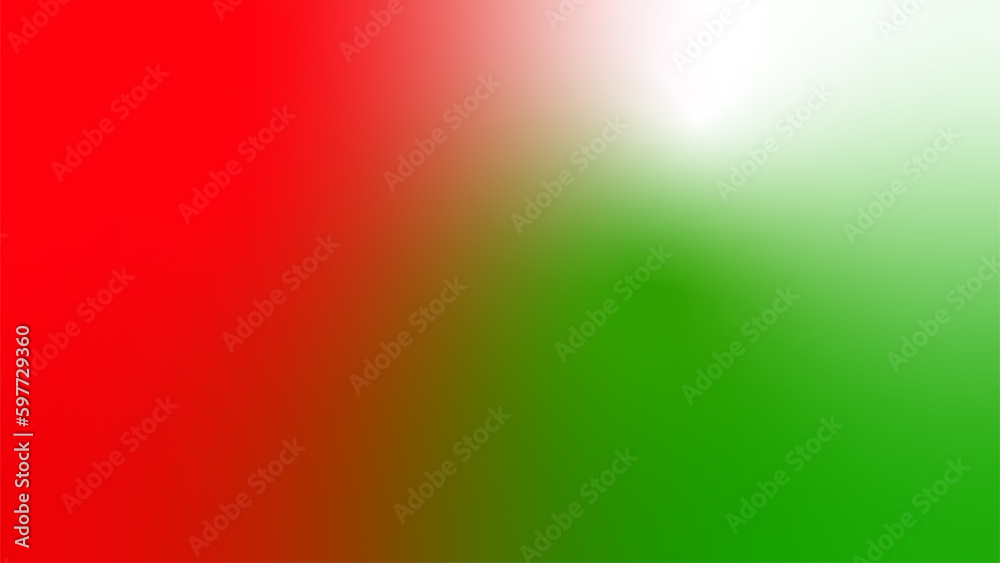 Obraz premium red white green flag colour gradient background