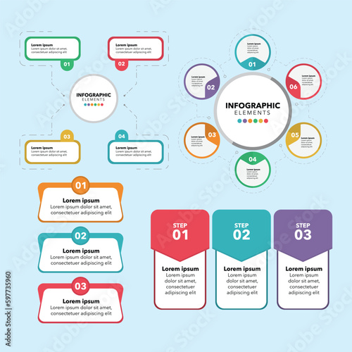 Infographic Element Set Design