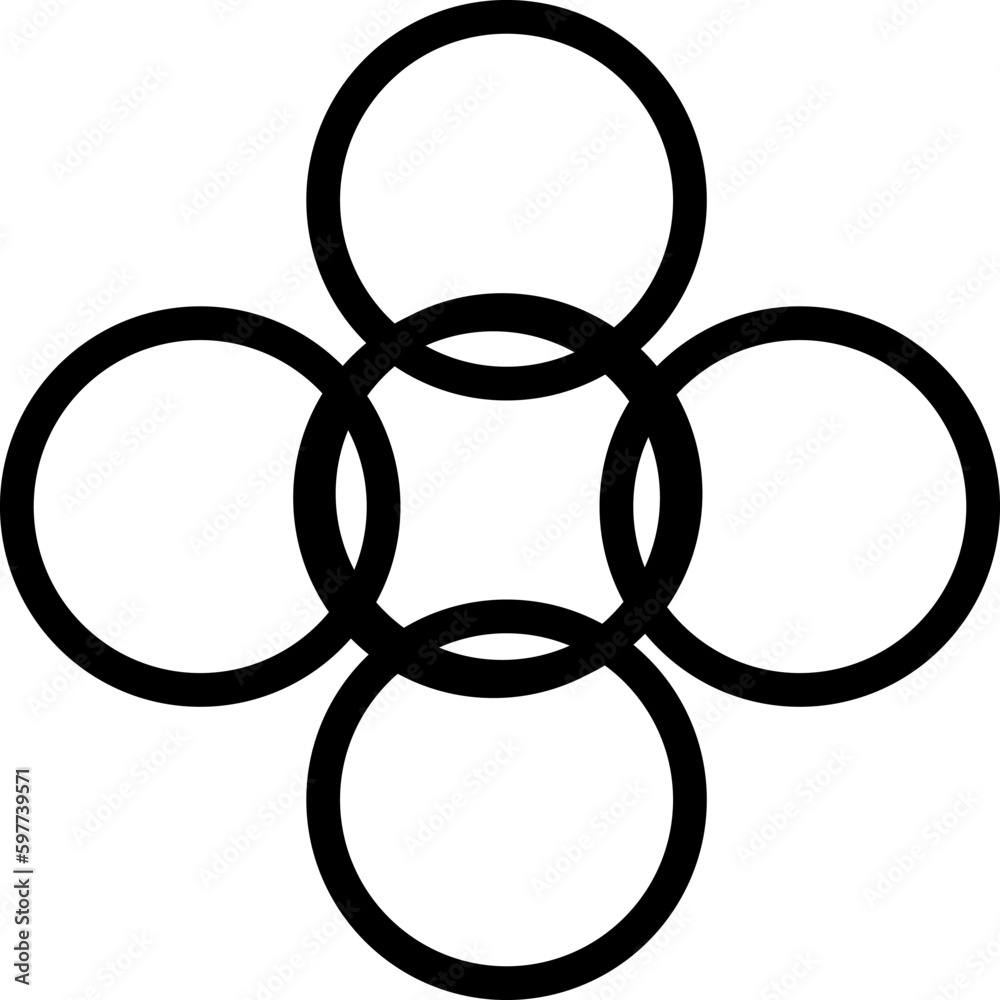 illustration of a black and white fram cicel ring round. illustration of a black and white fram cicel ring round.
