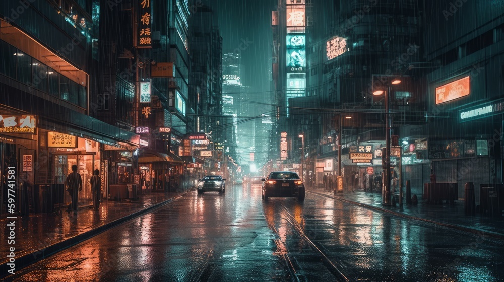 Futuristic City Generative AI Futuristic City Generative AI