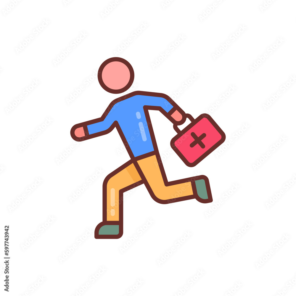 Medical Emergency icon in vector. Illustration Medical Emergency icon in vector. Illustration