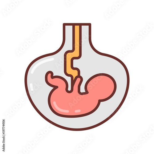 Obstetric Emergency icon in vector. Illustration
