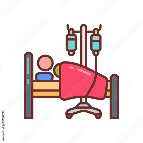 Septic Shock icon in vector. Illustration