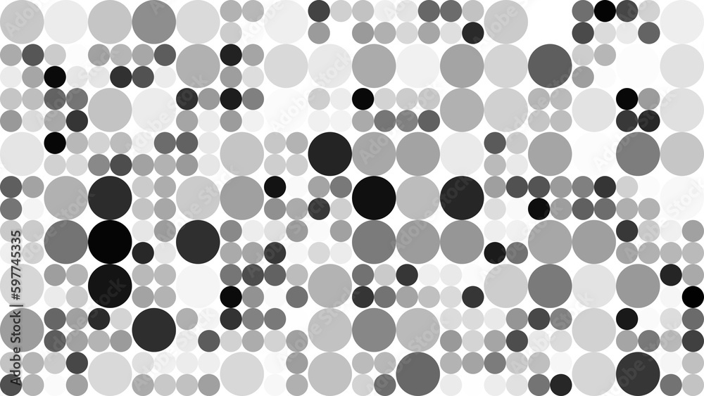 Technology banner design with white and grey circles, dot raster . Abstract geometric vector background with dot circle pattern for wide banner vector file Technology banner design with white and grey circles, dot raster . Abstract geometric vector background with dot circle pattern for wide banner vector file