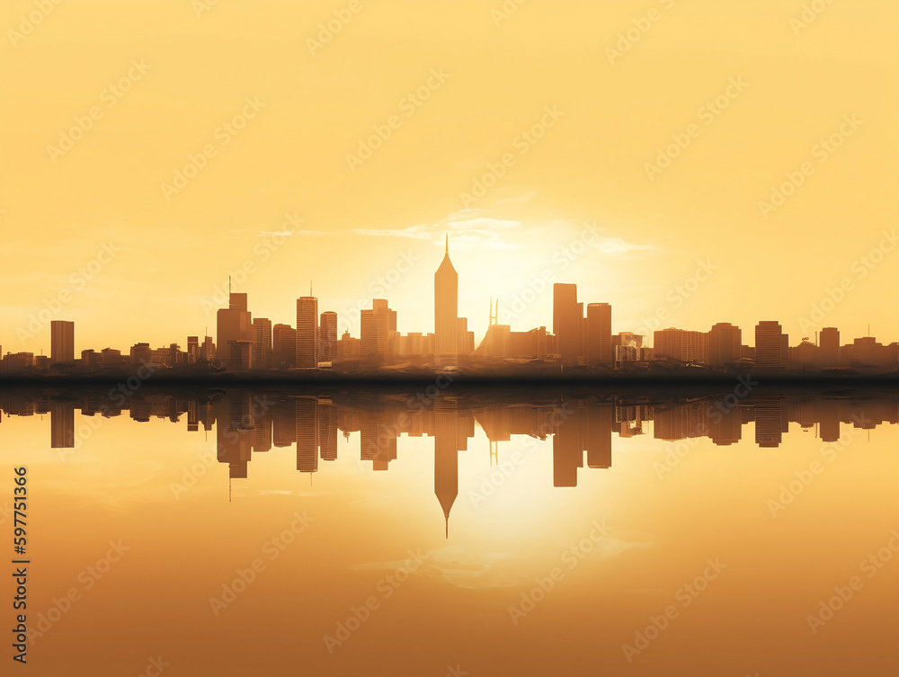 A breathtaking sunset illuminates a city skyline as it reflects on the calm waters of a river or sea, creating a serene and magical scene.
A breathtaking sunset illuminates a city skyline as it reflects on the calm waters of a river or sea, creating a serene and magical scene.