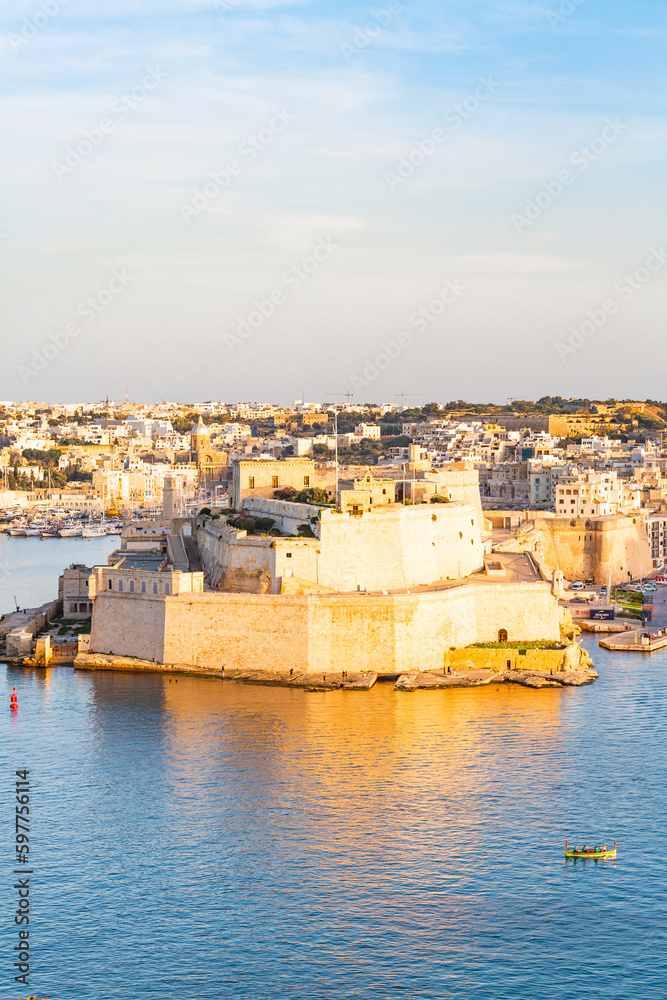 A picture-perfect sunset over Malta's three cities A picture-perfect sunset over Malta's three cities
