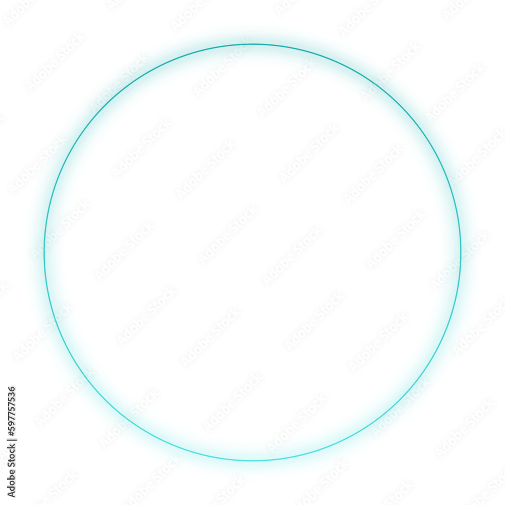 Frame Neon circle frame with glowing gradient ring with colorful. Futuristic portal concept. Vector illustration Frame Neon circle frame with glowing gradient ring with colorful. Futuristic portal concept. Vector illustration