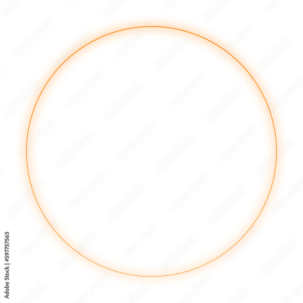 Frame Neon circle frame with glowing gradient ring with colorful. Futuristic portal concept. Vector illustration Frame Neon circle frame with glowing gradient ring with colorful. Futuristic portal concept. Vector illustration