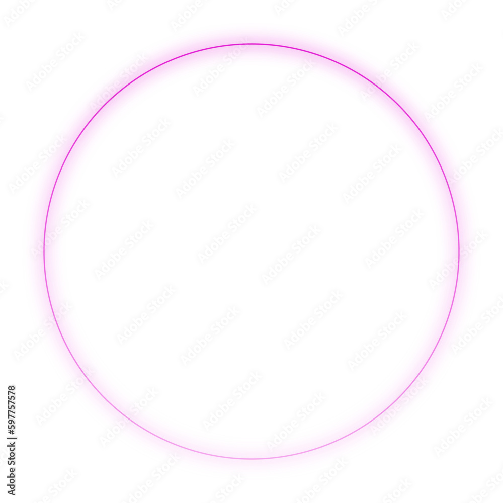 Frame Neon circle frame with glowing gradient ring with colorful. Futuristic portal concept. Vector illustration Frame Neon circle frame with glowing gradient ring with colorful. Futuristic portal concept. Vector illustration
