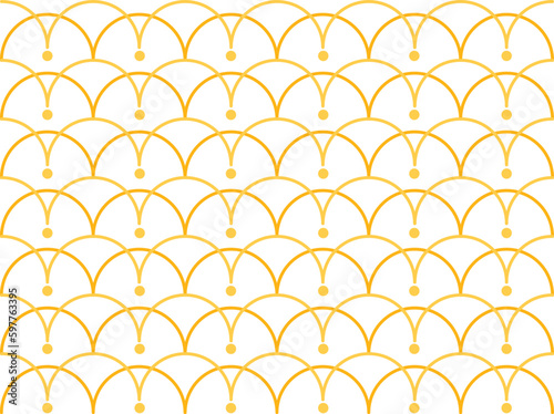 yellow wave pattern background style