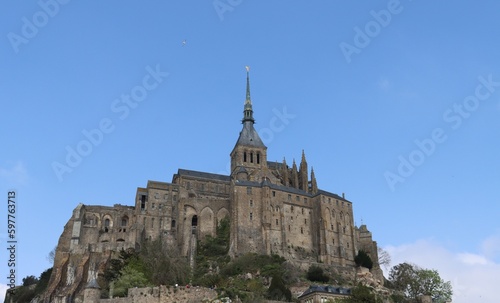 Mont Saint Michel in France 