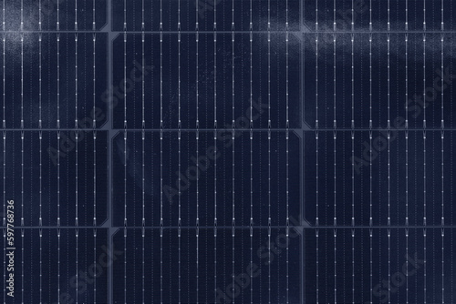 Close up solar panel background 