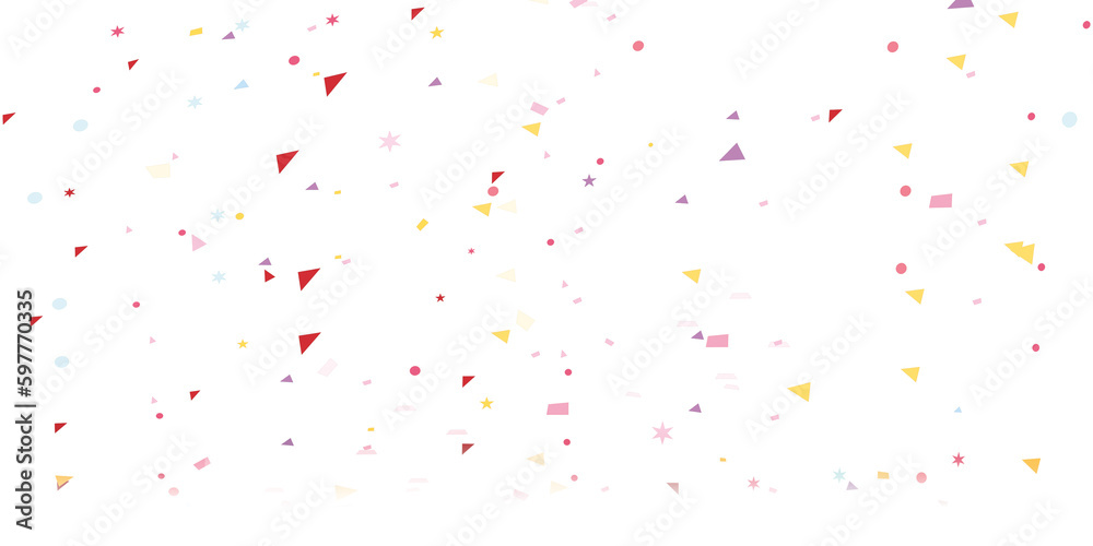 flake ribbon paper isolated on white background flake ribbon paper isolated on white background