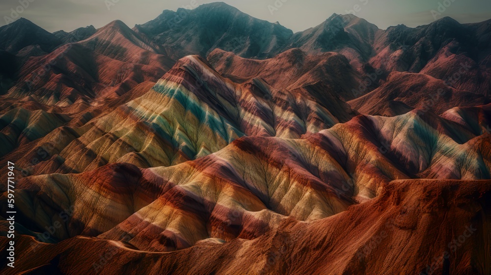 Magic of Light and Shadows: Revealing the Dynamic Textures of Zhangye Magic of Light and Shadows: Revealing the Dynamic Textures of Zhangye