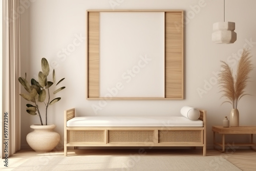 Wall Concept Wallart mockup Sofa Design Living Room Mockup Blank Wallart Wall Art design