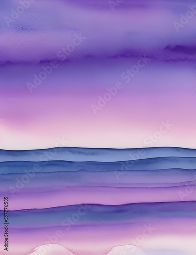 colorful wallpaper  watercolor gradient purple and blue  horizon waves