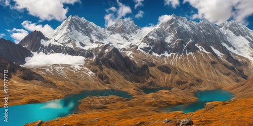 lake in the mountains
