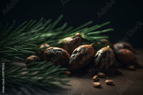 Pine nuts. Generative AI