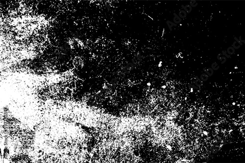 Distressed overlay texture of rusted peeled metal. grunge background. abstract halftone vector illustration