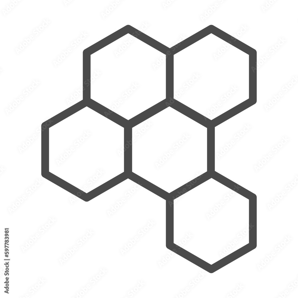 cell skin icon. Simple Thin line icon