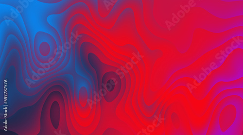Red and navy contrast abstract background. Trendy pattern for textiles and interior. Seamless abstract marble pattern.