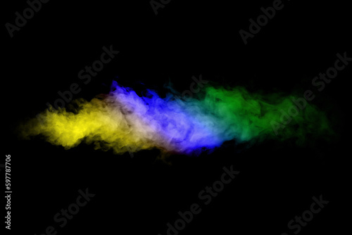 Abstract background smoke purple and red and blue blur.