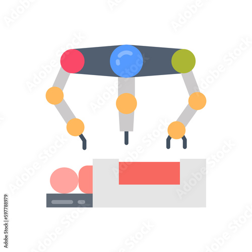 Noninvasive Surgery icon in vector. Illustration