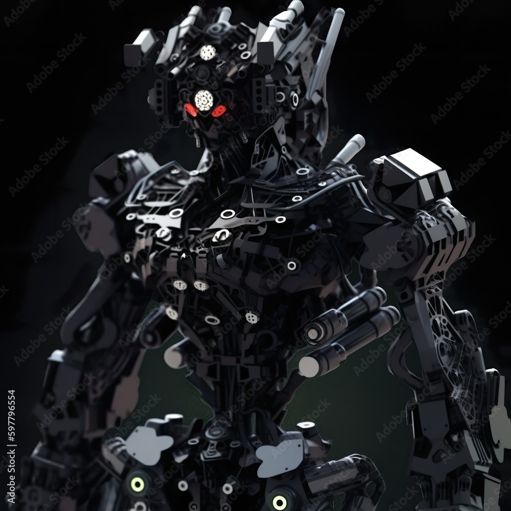 Black Warrior - Robot 4 Black Warrior - Robot 4