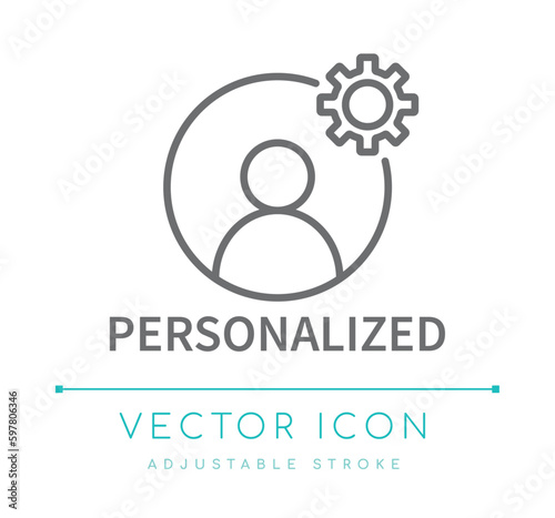 Personalized Line Icon