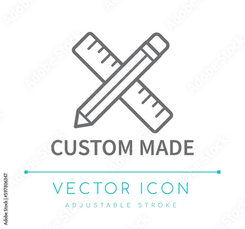 Custom Made Product Line Icon photo