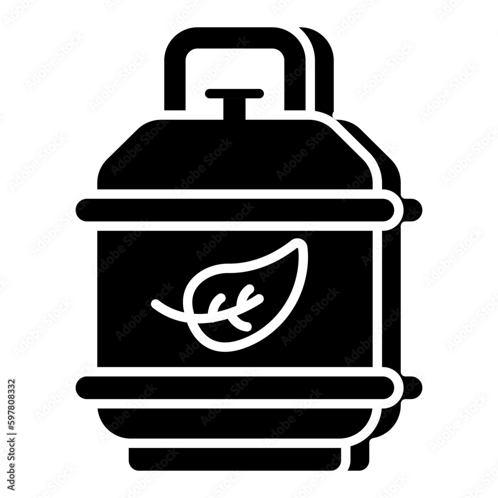 Trendy vector design of biogas Trendy vector design of biogas