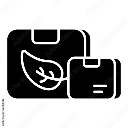 Premium download icon of eco parcel 